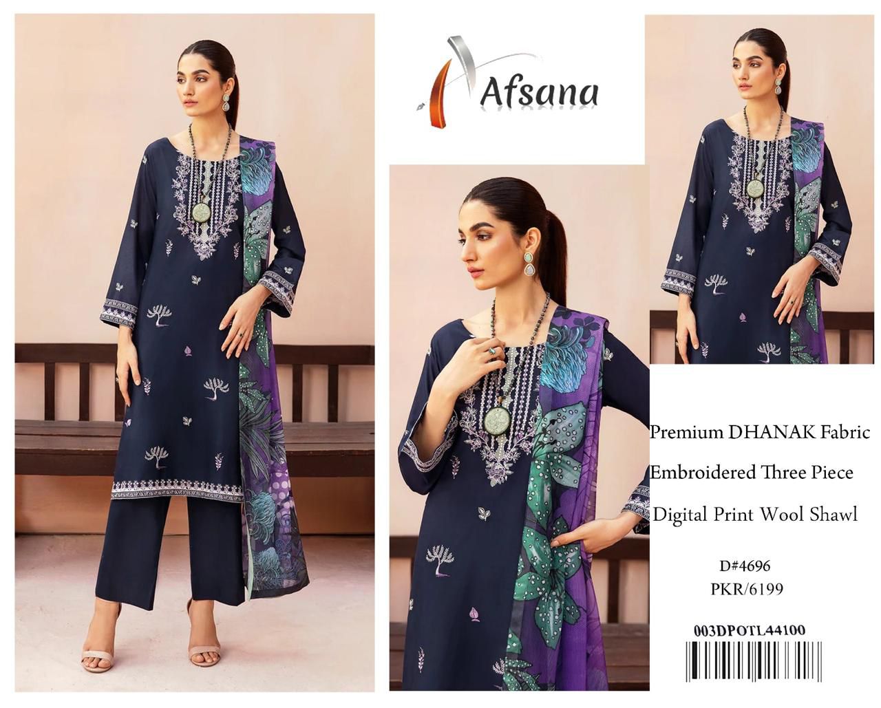 🧣 Afsana Premium Dhanak Winter Collection